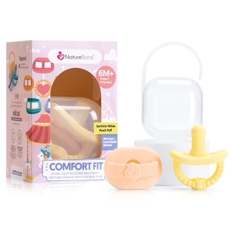 Silicone Pacifiers (6 Months+)