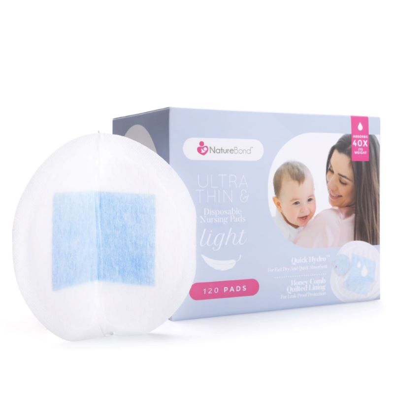 Ultra Thin Disposable Nursing Pads - 120 Pcs