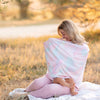 Nursing Cover for Breastfeeding (Sunrise Pink)